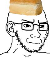 bread clothes concerned ear food frown glasses hat soyjak stubble variant:soyak // 632x756 // 196.2KB