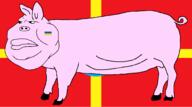 animal castle closed_mouth country ear fat flag flag:zhytomyr_oblast full_body lips oblast pig pink_skin series:oblasts_of_oinkraine soyjak swine tail ukraine variant:meximutt zhytomyr_oblast // 1780x992 // 32.8KB
