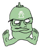 admin_thrembo arm bald condiment crossed_arms custard_(user) foot full_body glasses green_skin hand leg looking_at_you mustard mustard_(user) no_stubble nose sitting subvariant:condiment thrembo transparent_background variant:feraljak white_eyes wrinkles // 600x669 // 23.5KB