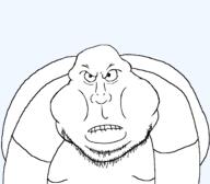 angry biting_lip butt fatnose retard series:muttverse stubble subvariant:meximutt_front template transparent_background variant:meximutt white_teeth // 1208x1059 // 27.8KB