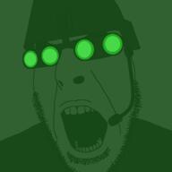 earpiece glowie helmet military night_vision_goggles special_forces swat variant:cobson // 721x720 // 18.7KB