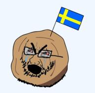 battle_for_dream_island bfdi crying inanimate_jaks meatball sweden sweden_flag swesish_meatball variant:cryboy_soyjak // 503x496 // 137.8KB