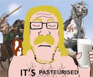 aryan blue_eyes glasses indo_european its_over milk moustache squirrel subvariant:feralsquirrel subvariant:neutralplier swastika text total_nigger_death variant:feraljak variant:markiplier_soyjak yamnaya yellow_hair // 1002x836 // 753.4KB