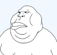 albino angry bantu gorilla monkey nigger obese series:muttverse subvariant:bantumutt template thick_lips transparent_background variant:meximutt // 888x849 // 12.2KB