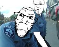 bald concerned derek_chauvin disgusted frown glasses irl minneapolis police raised_eyebrow stubble subvariant:dykeson variant:disgustjak variant:dylanjak // 759x604 // 339.7KB