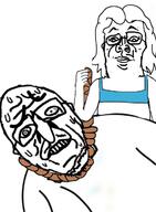 closed_mouth female glasses hair lips nose rope sweating variant:sidjak // 528x720 // 65.3KB