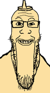 bottle custard custard_(user) developer eyes glasses meta:namefags smile stubble subvariant:longplier teeth variant:markiplier_soyjak // 993x1845 // 47.4KB