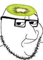 closed_mouth eyebrows glasses kiwi kiwifarms megamind smile smug soyjak stubble variant:smugjak // 554x772 // 148.2KB