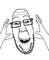 glasses hand hands_up rage_comic shocked stubble variant:ppp yoba_face // 1000x1233 // 79.6KB