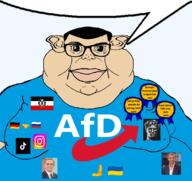 afd arno_breker award badge closed_mouth communism ear emoticon fartskin fat fixed flag flag:east_germany flag:german_empire flag:germany flag:russia flag:ukraine german_empire germany glasses hair hammer instagram lips mutt russia series:muttverse soyjak speech_bubble subvariant:branigger template tiktok transparent_background ukraine variant:brandon variant:meximutt white_skin // 1675x1583 // 890.9KB