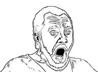 beard clothes ear general_zod hair mustache open_mouth soyjak superman variant:unknown // 834x614 // 30.0KB