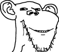 ear grin laughing open_mouth smile stubble subvariant:splicejak variant:impish_soyak_ears // 325x284 // 20.7KB