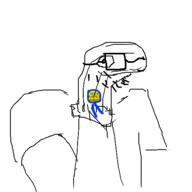 award glasses oekaki sock sockpuppet sockpuppet_award stubble variant:unknown // 480x480 // 17.1KB