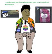 armband award badge clothes dan discord flag:mexico greg_(user) jartycuck mexican_twink mexico my_little_pony schlogcuck shemmycuck shoe smile soybooru soyjak_blog suit text variant:chudjak // 1098x1140 // 291.1KB