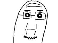 closed_mouth glasses neutral soyjak stubble template variant:jimothy // 255x191 // 3.4KB
