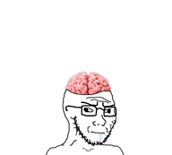 brain cross_eyed drool dumb earth exposed exposed_brain hand subvariant:soyak_(irritated) variant:soyak // 1001x900 // 136.4KB