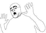 beard glasses horrified shocked soyjak variant:scarjak // 994x720 // 17.5KB