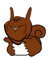 1soyjaks animal animated beard buck_teeth dance dancing_swede full_body grin no_glasses red_squirrel smile squirrel squirreljak stubble subvariant:impish_squirrel tail teeth transparent_background trend:squirreljakking variant:impish_soyak_ears // 1000x1200 // 211.3KB