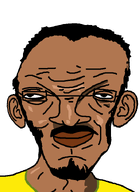 beard big_nose brazil brazillian brown_lips brown_skin clothes ear football_jersey glasses hair looking_at_you mustache shading subvariant:proto_bostileirojak variant:bostileirojak white_background wrinkles // 520x720 // 10.2KB