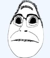 biting_lip distorted frown full_head glasses i_would_never large_eyes large_nose looking_at_you merge splice stubble subvariant:hornyson subvariant:hydrocephason subvariant:science_lover teeth template upside_down variant:cobson variant:markiplier_soyjak // 787x900 // 230.2KB