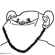 animated byonbyon ear ext=gif looking_at_you poyopoyo smile soyjak stubble subvariant:quimpish_quoyak_stears variant:impish_soyak_ears // 400x346 // 152.6KB