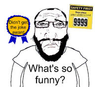 award joke marge_moment medal meta:tagme punisher_face sad subvariant:science_lover variant:markiplier_soyjak // 680x625 // 74.8KB