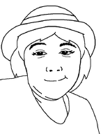 clothes eyelashes female hair hat looking_at_you series:alicia_xisters series:foidjaks smile subvariant:scott template transparent_background variant:alicia // 592x720 // 11.5KB