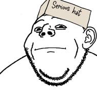 cardboard ear fat looking_at_you neutral serious serious_hat stubble subvariant:gapealien variant:gapejak // 722x729 // 71.4KB