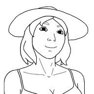 clothes female hair hat looking_to_the_right meta:ai_generated meta:template remastered smile subvariant:female_cobson template variant:cobson woman // 1024x1024 // 22.7KB