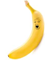 banana food fruit irl kuz objectsoy open_mouth series:fruiterz! soyjak variant:carterjak variant:kuzjak // 430x482 // 131.9KB