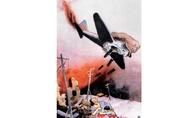 american_flag blood korean_war open_mouth plane propaganda variant:soyarthur war // 1152x708 // 631.4KB