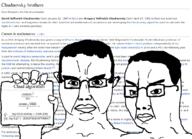 1947 1952 1974 1992 2soyjaks april april_17 chudjak_brothers closed_mouth glasses hair hand holding_object january january_22 math soyjak subvariant:chudjak_front text variant:chudjak wikipedia // 1114x806 // 201.3KB