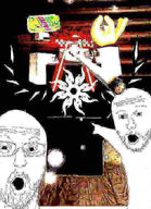 dank dank_meme deep_fried great_meme_reset mountain_dew ok_hand_sign two_time variant:two_pointing_soyjaks // 510x702 // 490.5KB