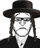 balding frown frowning glasses jewish_hat jewish_nose jews kike sad soyjak stubble variant:shabbos_soy white_background wrinkles // 545x643 // 197.7KB