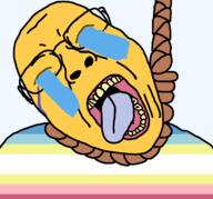 OUT ack crying cunny emoticon hanging loli lolicon map_(pedophile) pedophile rope sob sobbing sticking tongue variant:bernd // 1295x1205 // 134.3KB