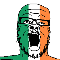 country flag flag:ireland glasses ireland open_mouth soyjak stubble variant:a24_slowburn_soyjak // 454x520 // 8.0KB