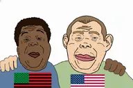 2 african_american american_flag flag:african_america flag:united_states subvariant:vlad two_soyjaks united_states variant:alicia white_american // 1620x1080 // 717.6KB