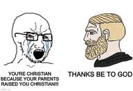 angry bloodshot_eyes christianity crying glasses nordic_chad open_mouth soyjak stubble text variant:soyak // 733x499 // 47.3KB