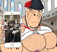 aramaic aramaic_text arm assyria assyrian assyrian_church_of_the_east background bible_quote bible_verse buff chest_hair christian_cross christian_identity christianity church clothes conflict fingers flag flag:assyria flag:turkiye glass hand hat history holy_icon icons irl mge music nestorian phone saints show sound stripes stubble tattoo text traditional_hat turkiye variant:cobson video war wikipedia windows // 1182x1080, 15.4s // 16.0MB