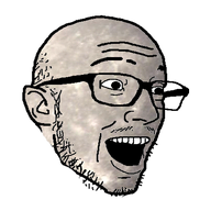 ear glasses moon mustache open_mouth solar_system soyjak space stubble titania uranus variant:esam // 443x474 // 135.1KB