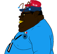 america_first antenna arm branigger ear fat flag:mexico glasses gynaecomastia hair looking_to_the_left maga maga_hat red_dot side_profile sonnenrad subvariant:branigger subvariant:branigger_side template text variant:brandon verified white_background xitter yellow_lips yellow_sclera // 1024x962 // 114.2KB