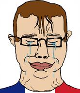Frenchman chud crying flag:france france variant:chudjak // 1080x1254 // 362.3KB