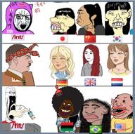 asian_female black_skin black_woman chad fit_(4chan) int_(4chan) jungle_fever pol_(4chan) racemixing white_nationalism yellow_fever // 678x674 // 132.1KB