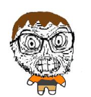 angry brown_hair closed_mouth dan full_body glasses hair looking_at_you soybooru stubble subvariant:fun_sized_feraljak variant:feraljak // 166x177 // 23.1KB