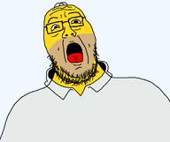 balding homer_simpson screaming simpson the_simpsons transparent_background variant:pacinojak white_shirt yellow_skin // 1027x862 // 21.8KB