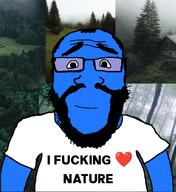 blue_skin calm closed_mouth i_love nature subvariant:science_lover variant:markiplier_soyjak // 1100x1200 // 509.7KB