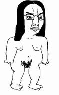 female meta:tagme nsfw nude subvariant:female_chudjak variant:chudjak // 344x555 // 11.1KB