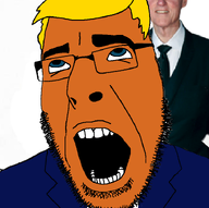 ahegao bill_clinton donald_trump glasses looking_up open_mouth sex stubble variant:cobson // 722x720 // 139.8KB