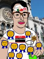 LaRaza1538 argentina arjewtine award award_spam awards big_nose drink elf_ears glass glasses happy_merchant jew_nose jewish_nose jude little_cunt mutt mutt_lips narrow_clavicles nose pedophile portugal portugod rent_free sephardic smug smug_eyes south_america south_american synagogue thick_eyebrows variant:arjewtine xitter_gem xitter_immigrant xitter_meme yellow_badge // 1536x2048 // 2.4MB