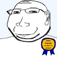 award ear eyelids get glasses happy shitnobodycaresabout small_eyes smile soyjak stubble subvariant:massjak subvariant:wholesome_soyjak template text variant:gapejak white_skin // 600x600 // 11.4KB